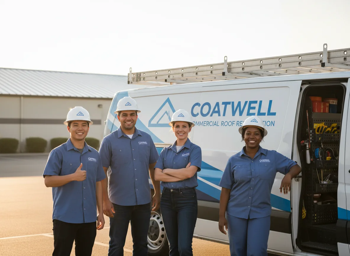 Commercial roof coating company in Magnolia, NJ